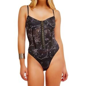 Intimately Free People L Night Rhythm Bodysuit! NEW!